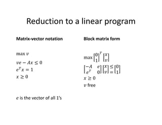 Should a football team run or pass? A linear programming approach to ...