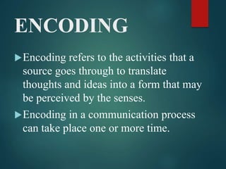 Lecture 2 imc process of communication | PPTX