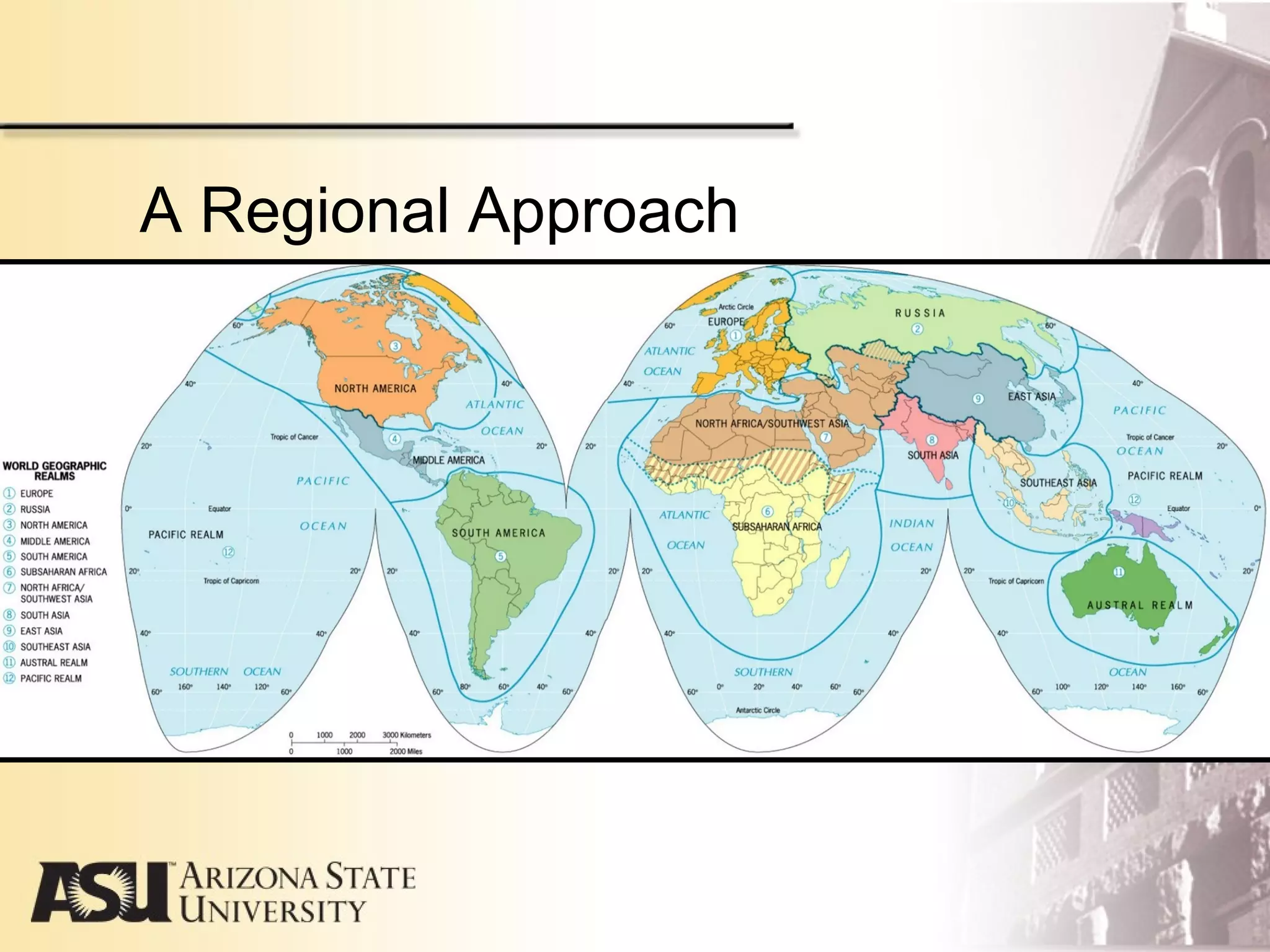 A Regional Approach
 