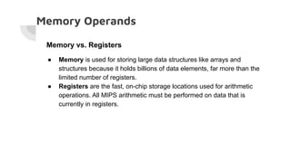 Memory Operands Lecture 2 Instructions_ Language of the Computer.pdf