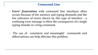 Human computer interaction chapter 2 interaction Styles.pptx