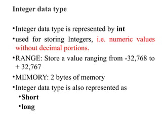 Lecture 2 introduction to Programming languages C.pptx