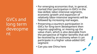 Global Supply Chains and Sourcing Strategies in GVCs: Organizational ...