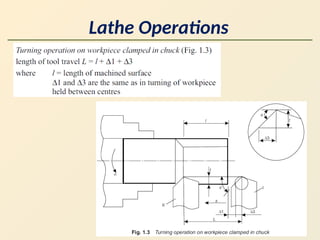 Tool Timing Chart Lecture 2 Machine tool - time calculations | PPTX