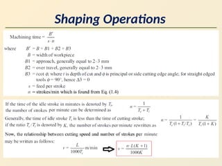 Time Machine Calculation Formulas Pdf Lecture 2 Machine tool - time calculations | PPTX