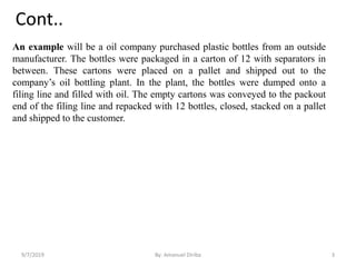 Lecture 2 Material Handling Equipment | PPT