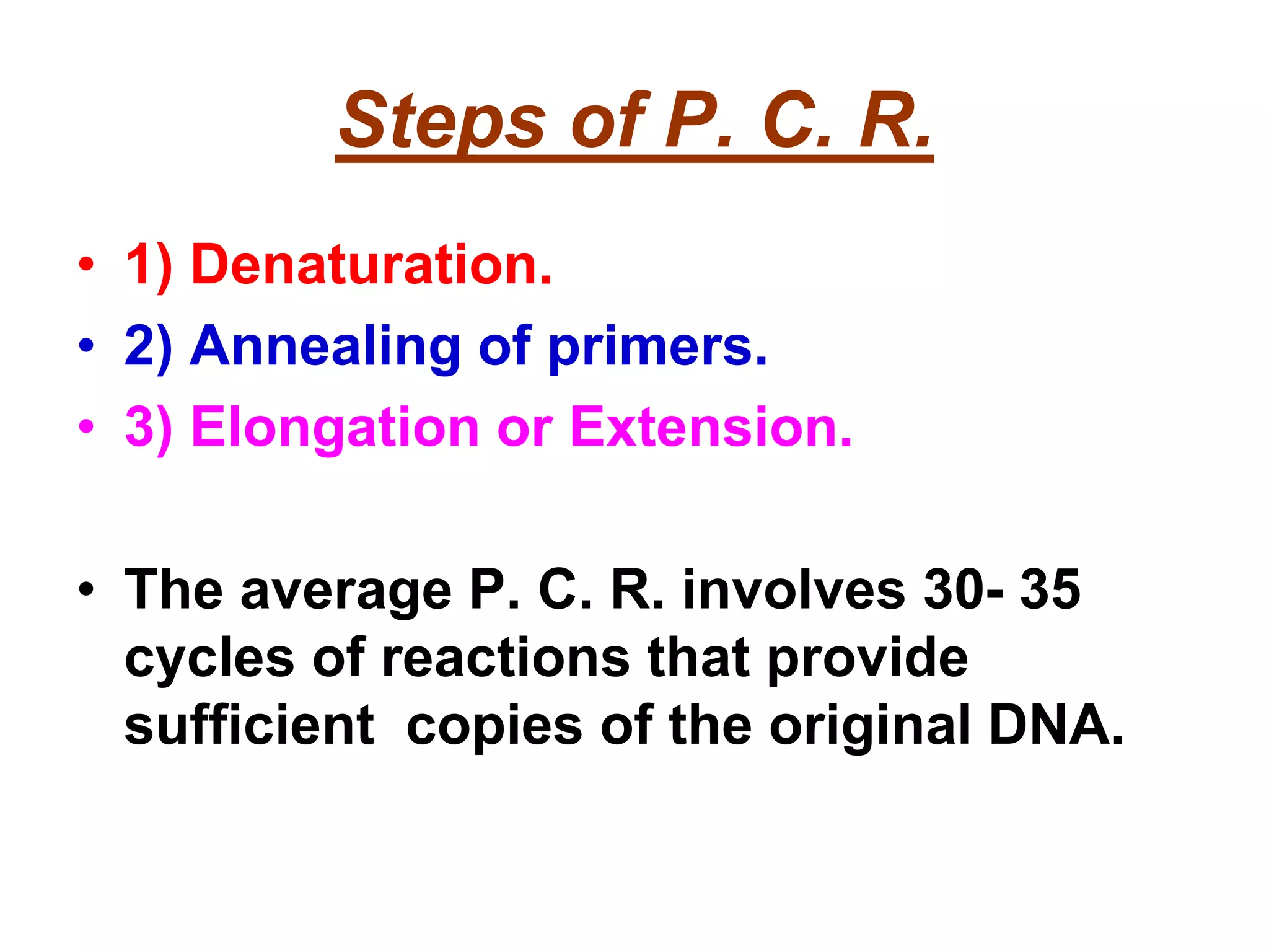 Lecture 2 , mbbs students. pcr, rt pcr, | PPT