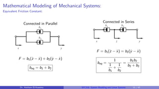 System modeling of electrical and mechanical sys | PDF