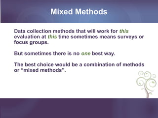 Mixed Methods Data Collection Project planning and management Mixed methods.pptx
