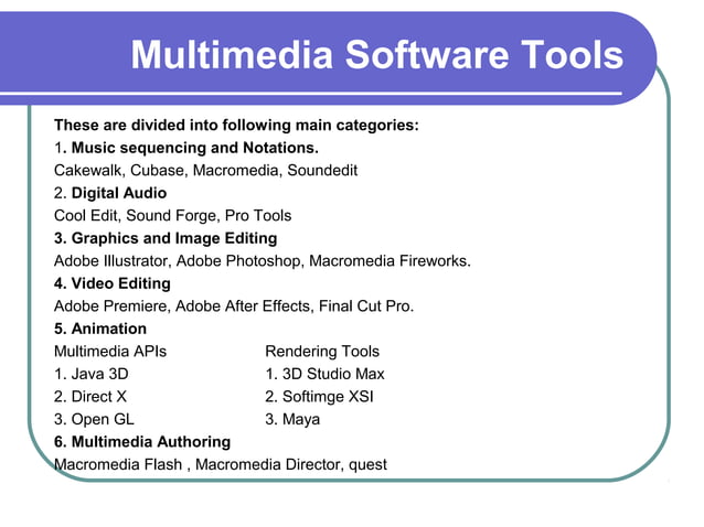 Multimedia Tools Wikipedia : How to Create a Multimedia Presentation ...