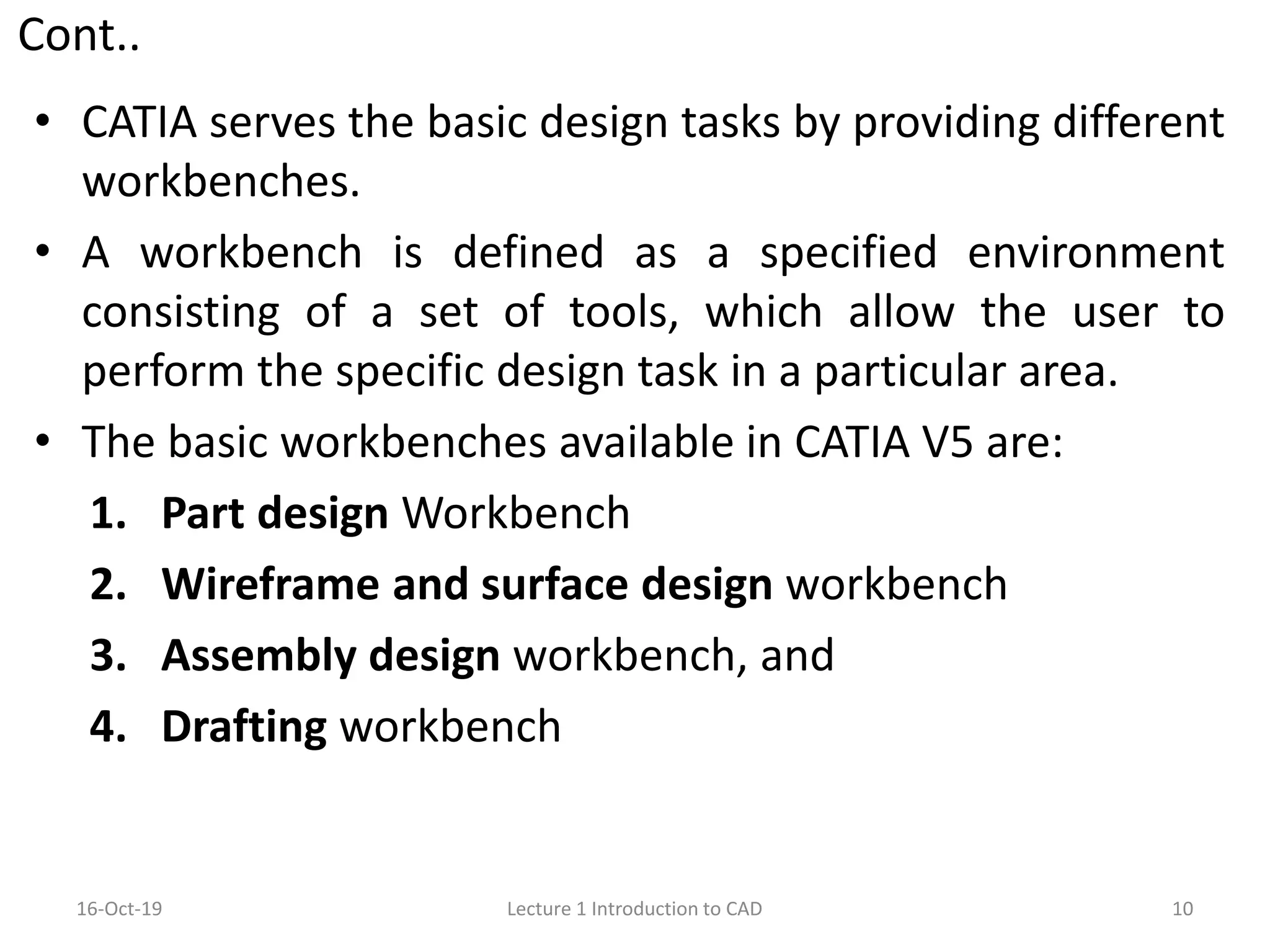 CAD/CAM/CIM ( Lecture 2 model construction and product design) | PPT
