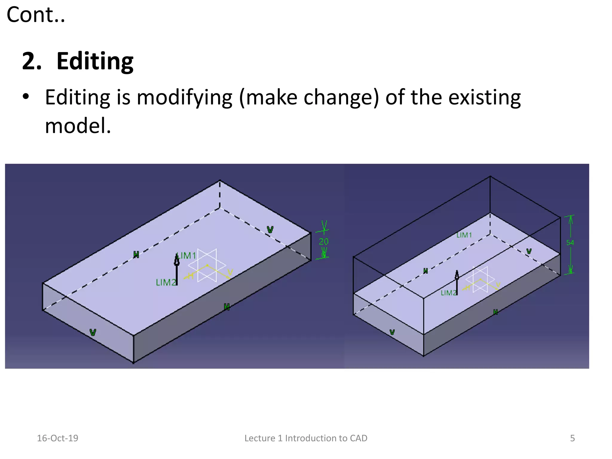 CAD/CAM/CIM ( Lecture 2 model construction and product design) | PPT