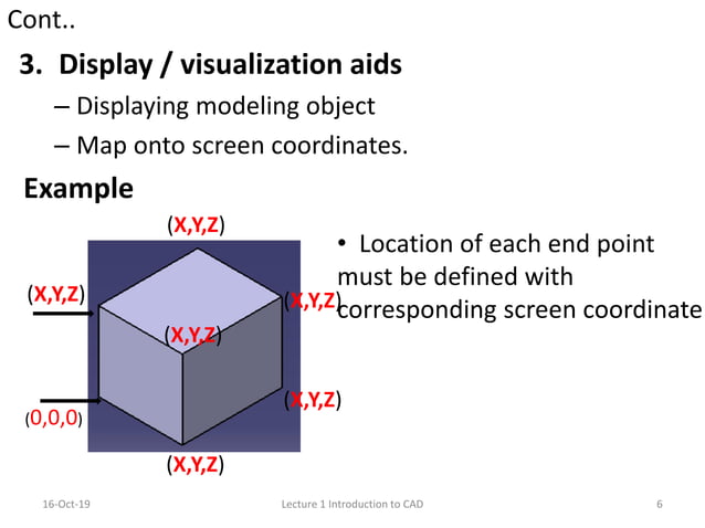 CAD/CAM/CIM ( Lecture 2 model construction and product design) | PPT