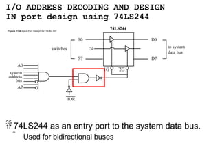 microprocessor systems Lecture 2 Parallel port | PPTX