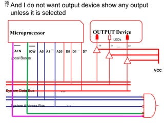 microprocessor systems Lecture 2 Parallel port | PPTX
