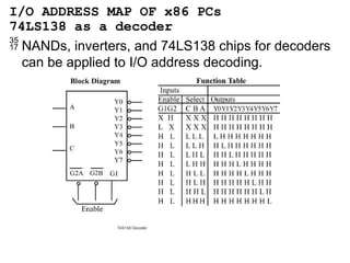 microprocessor systems Lecture 2 Parallel port | PPTX