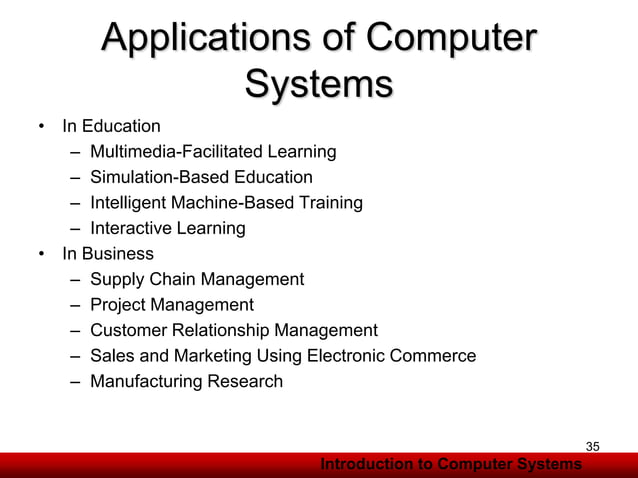Introduction to computer systems. Architecture of computer systems. | PPT