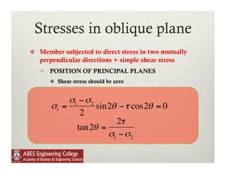 Lecture 2 principal stress and strain | PDF