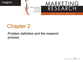 Chapter 2
Problem definition and the research
process




                                      43
 