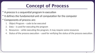 Executing Computer System Lecture 2 Processes in operating systems.pptx