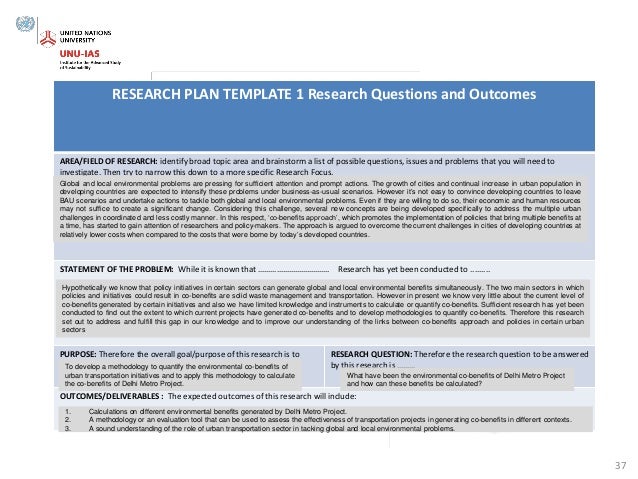 Research proposal development image