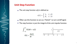Lecture2 : Common continuous time signals | PPT