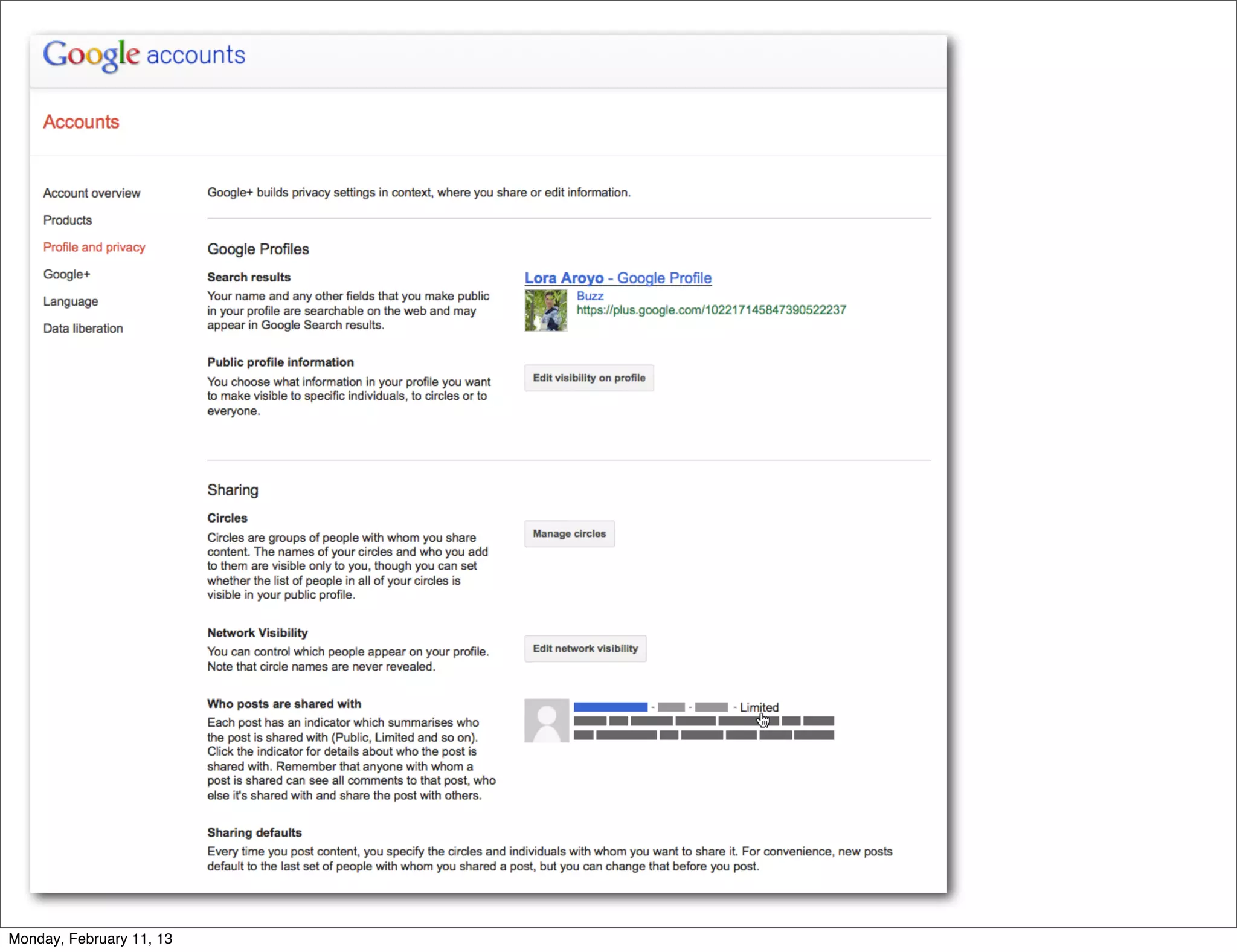 Monday, February 11, 13
 