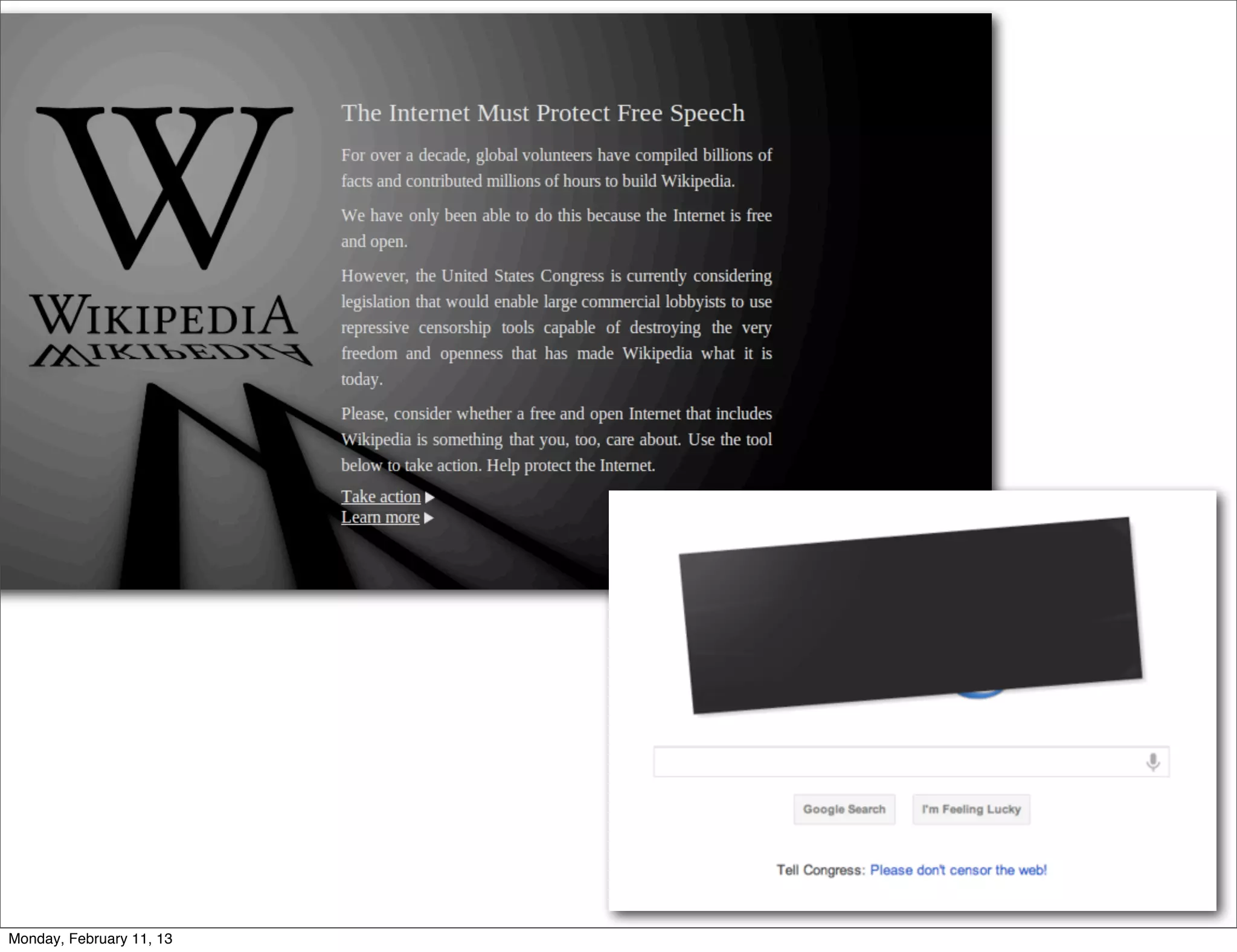 Monday, February 11, 13
 