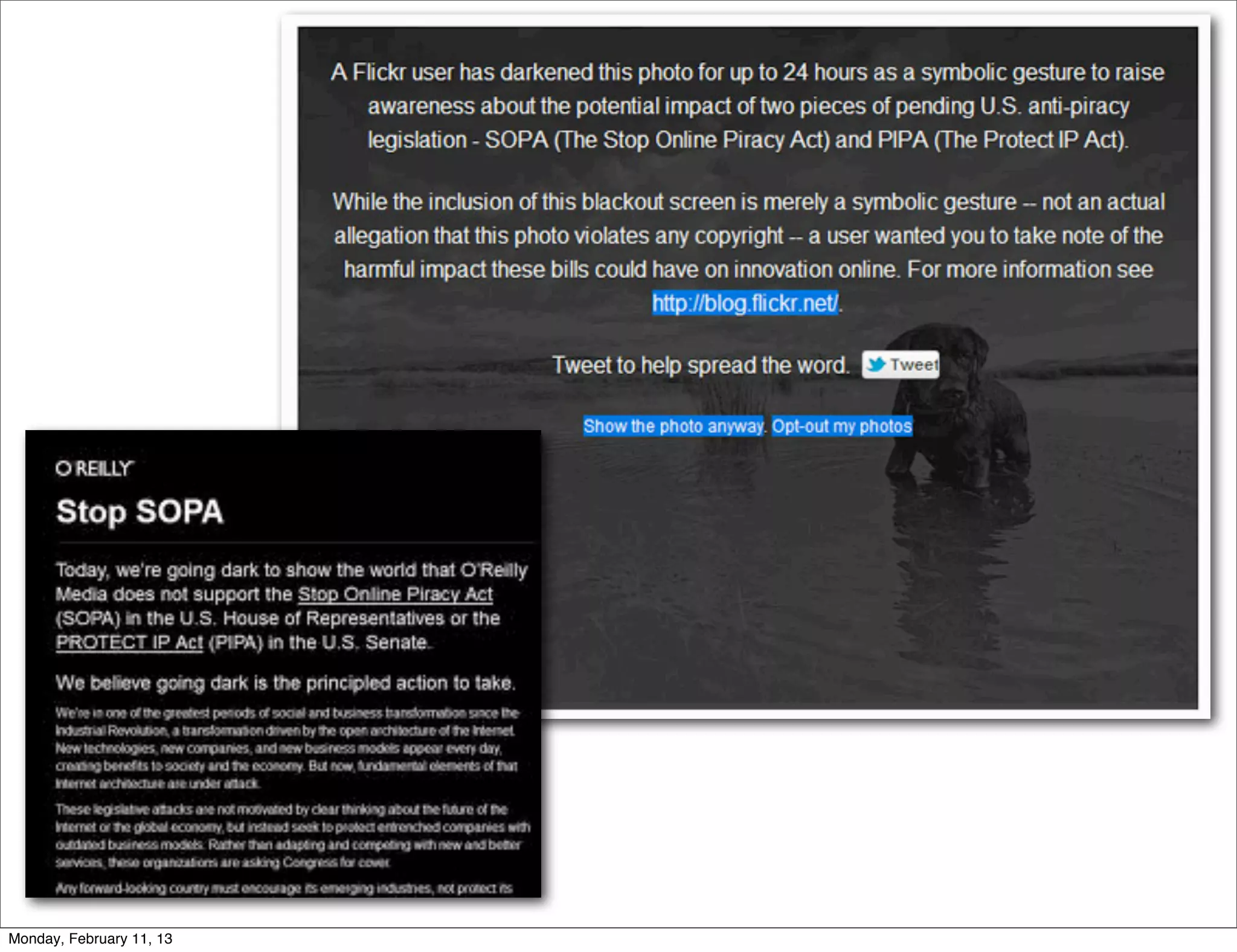 Monday, February 11, 13
 