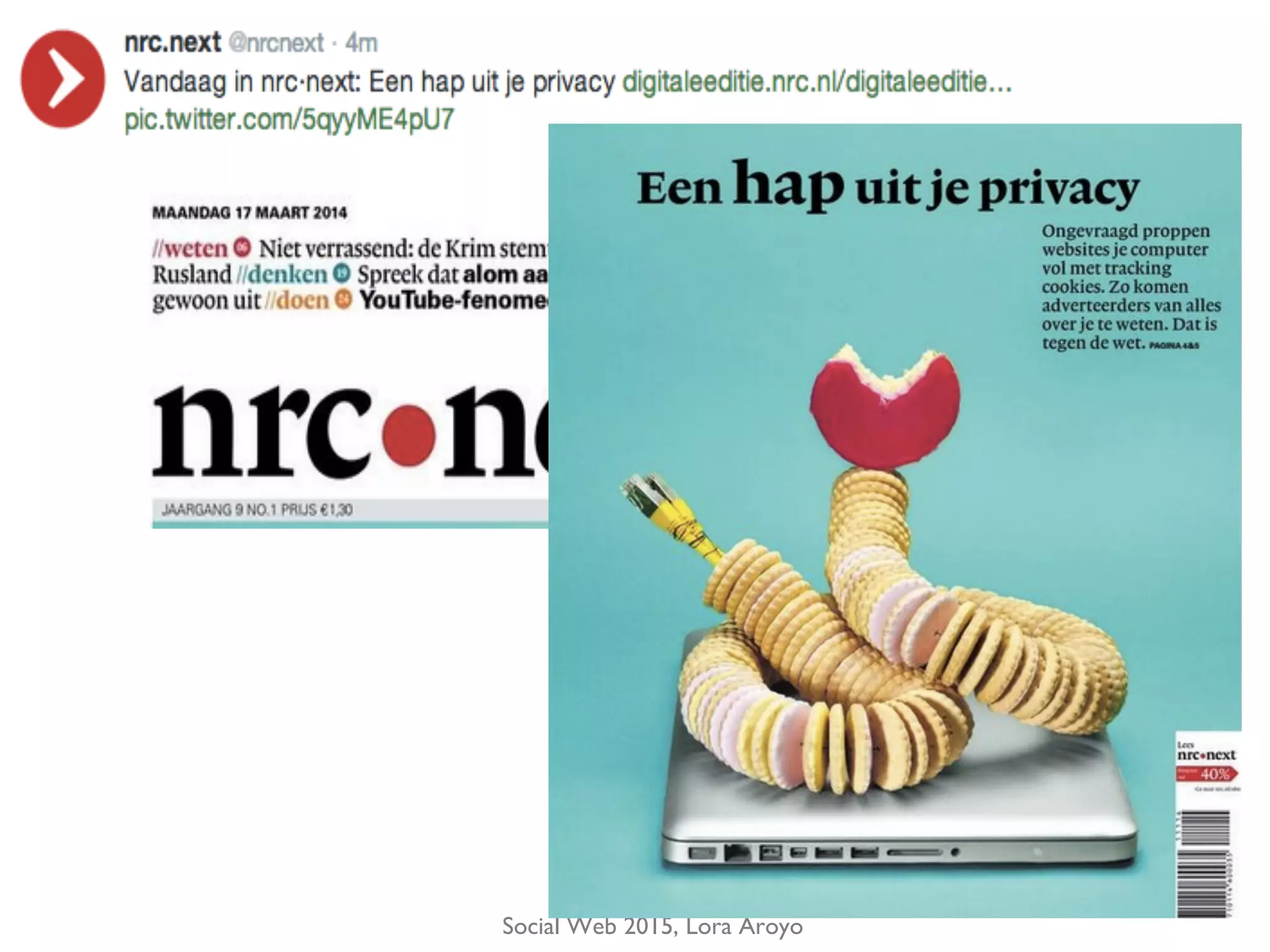 Social Web 2015, Lora Aroyo
 