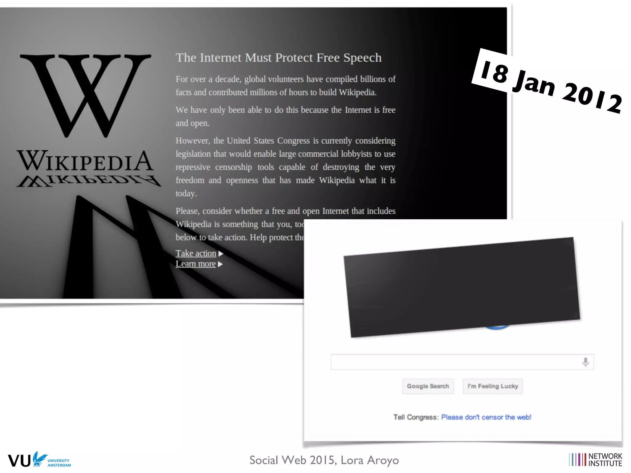 Social Web 2015, Lora Aroyo
18 Jan 2012
 