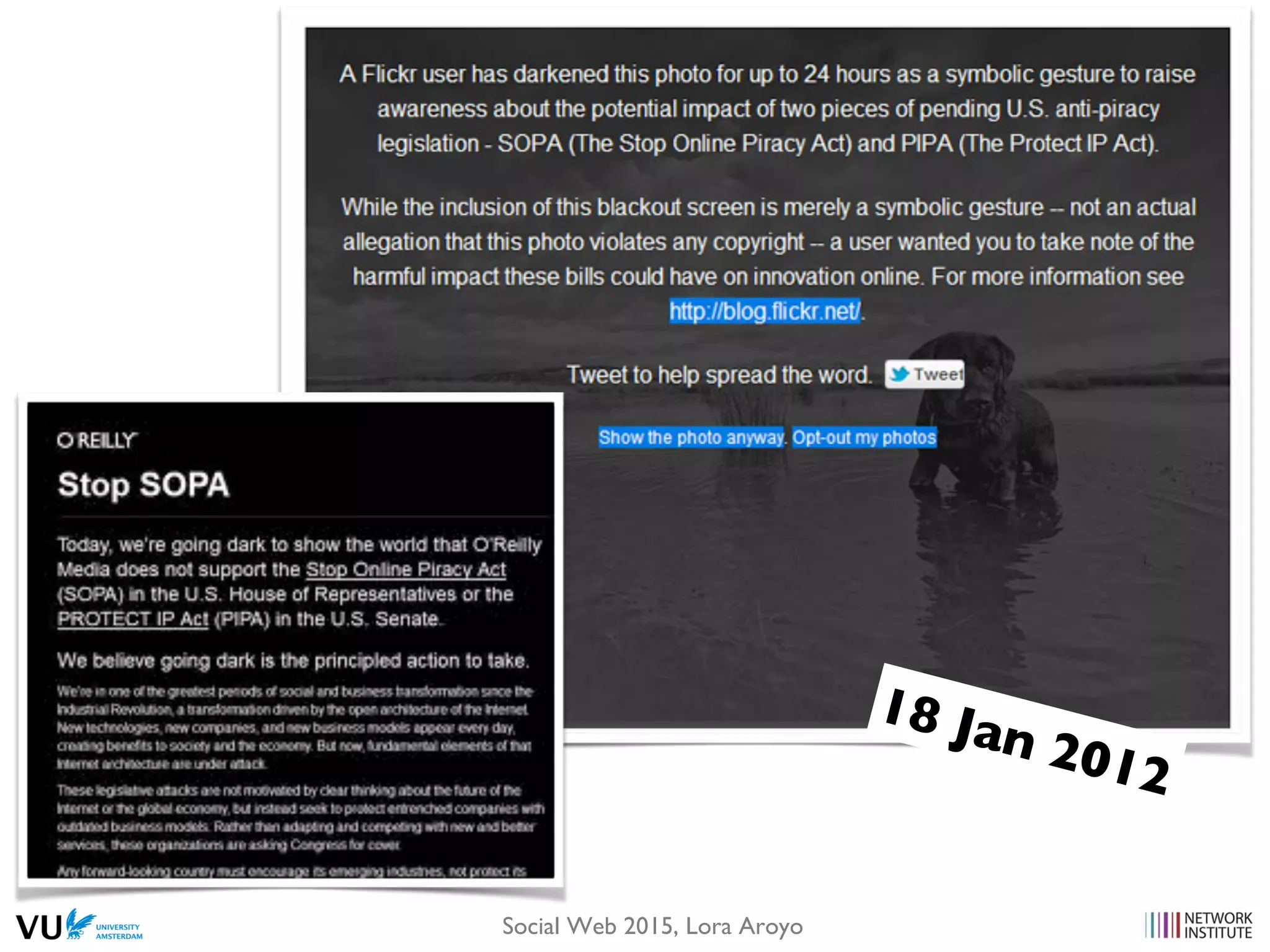 Social Web 2015, Lora Aroyo
18 Jan 2012
 