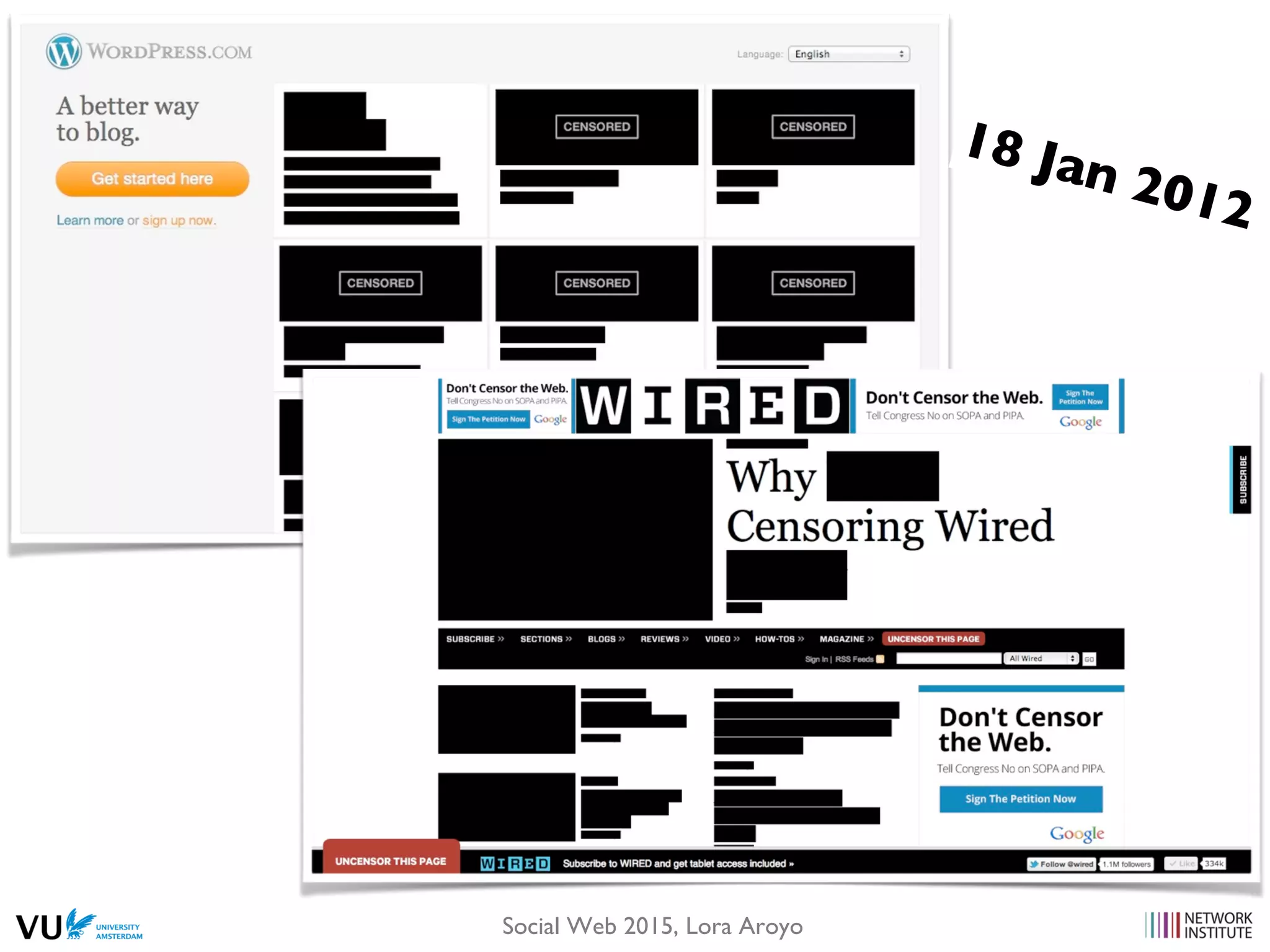 Social Web 2015, Lora Aroyo
18 Jan 2012
 