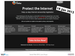 Social Web 2015, Lora Aroyo
18 Jan 2012
 