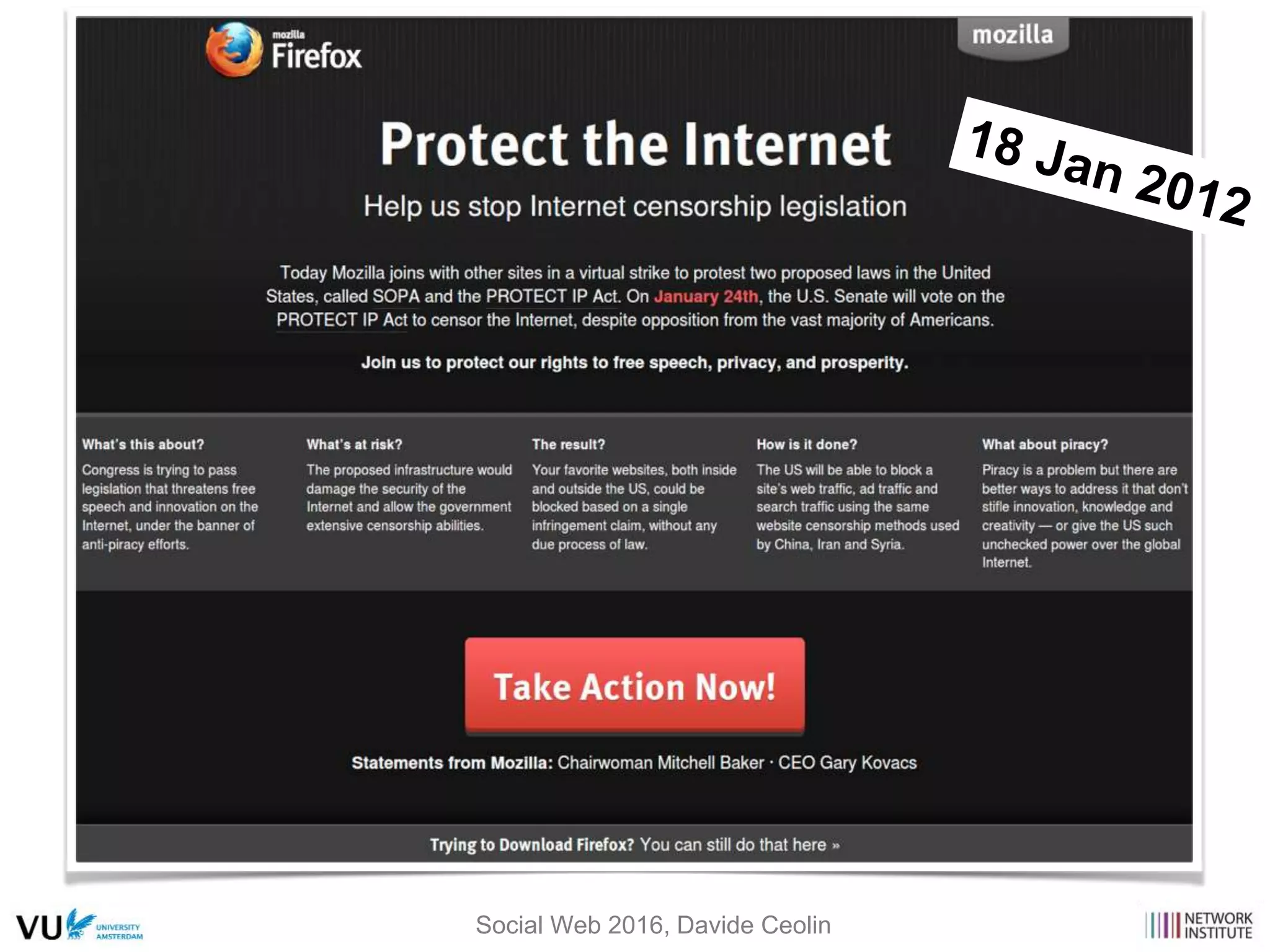 Social Web 2016, Davide Ceolin
 