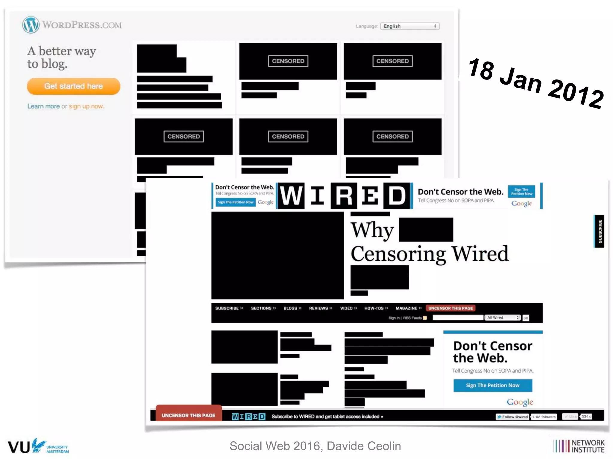 Social Web 2016, Davide Ceolin
 