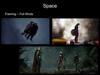 Space
Framing – Full Shots
 