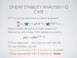 Equilibrium Stability Analysis and Next Generation Method in Infectious ...
