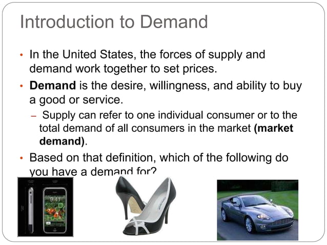 Lecture 2 Supply, Demand, and Market Equilibrium.ppt | Economy ...