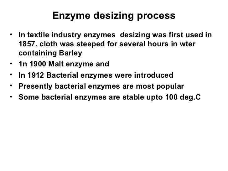 Desizing Process in Textile Industry