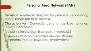 Network Types,Undersatnding network type | PDF