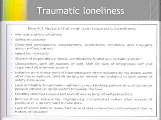 Lecture 2 understanding the role of dissociation and attachment | PPTX