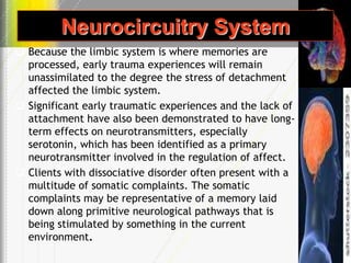 Lecture 2 understanding the role of dissociation and attachment | PPTX