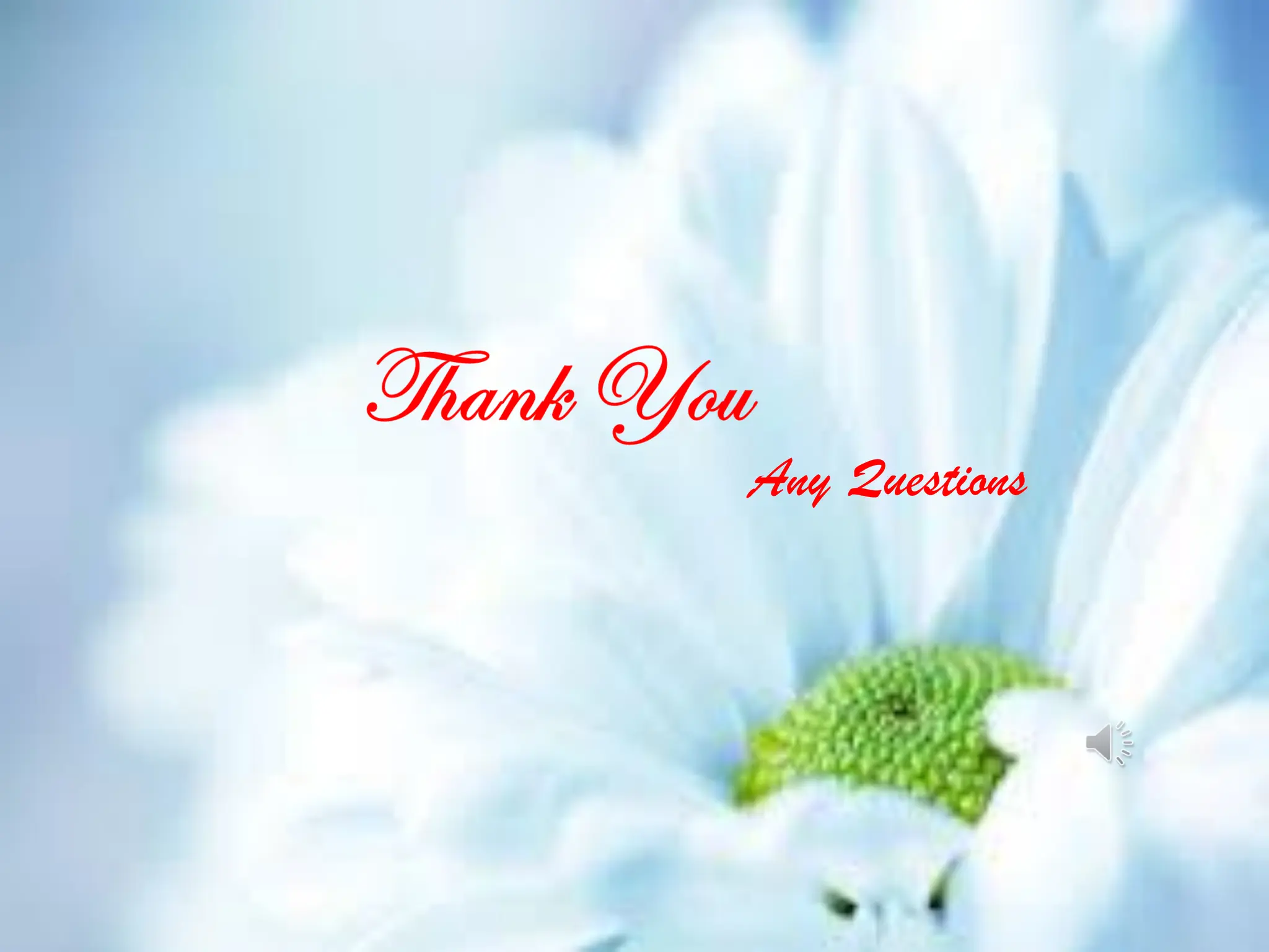 Any Questions
 