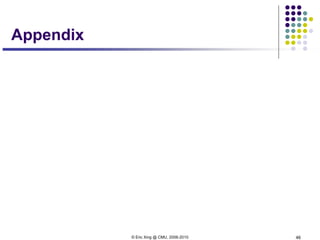 © Eric Xing @ CMU, 2006-2010 46
Appendix
 