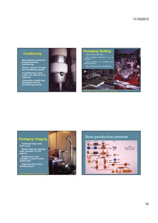 Lecture 2 Yeast and Beer Processing | PDF