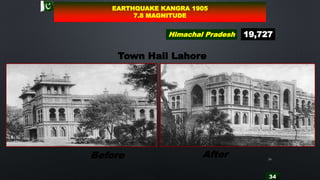 34
34
Before After
Town Hall Lahore
Himachal Pradesh 19,727
EARTHQUAKE KANGRA 1905
7.8 MAGNITUDE
 