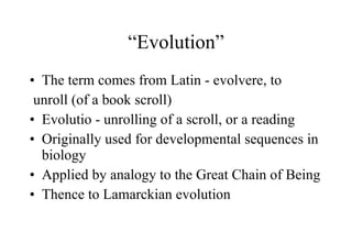 What is evolution? | PPT