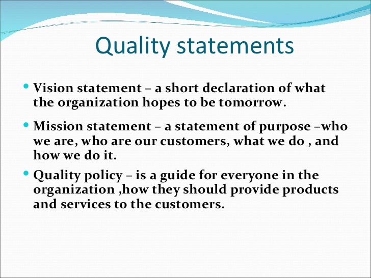 Lecture of TQM Lecture of TQM