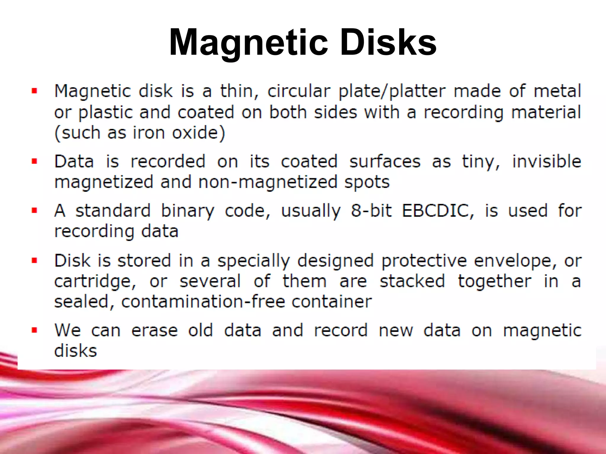 Magnetic Disks 